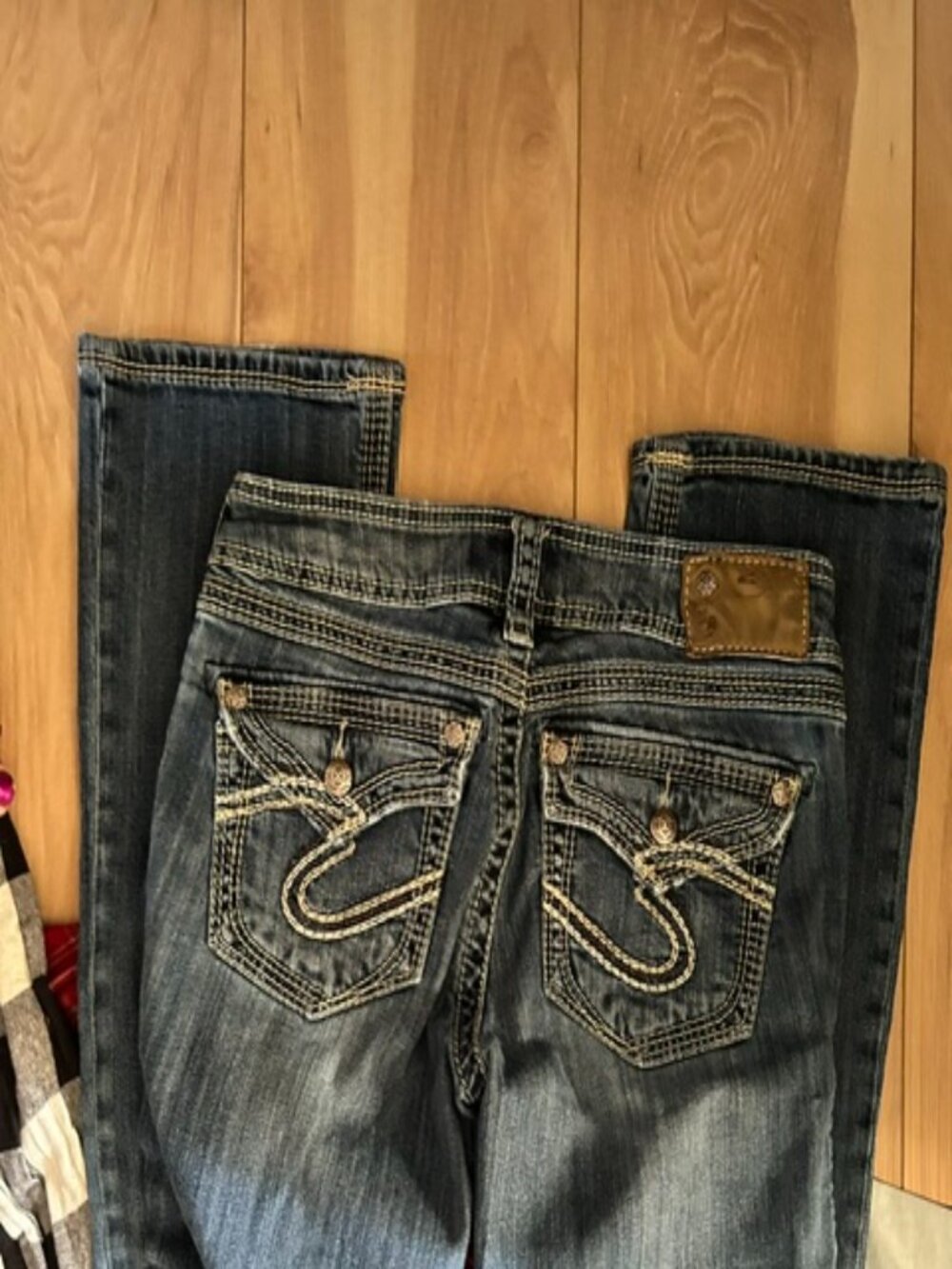 Silver jeans size 27 x 31 blue denim pants jeans womens suki surplus